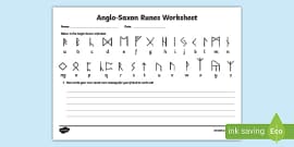 Anglo Saxon Kings Timeline Worksheet / Worksheet