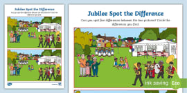 Classroom Spot the Difference Worksheet (Teacher-Made)