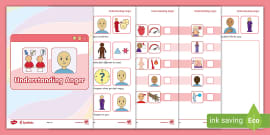 Twinkl Symbols: All About My Feelings and Emotions Booklet