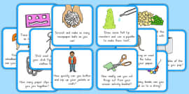 Fine Motor Skills Activity Cards (teacher made) - Twinkl