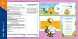 EYFS Teddy Bear Counting to 10 Hide & Seek Adult Input Plan