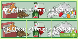 CfE Second Drugs Display Banner (teacher Made) - Twinkl