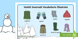 La verdura Vocabolario Illustrato (teacher made) - Twinkl