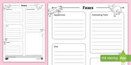 Farm Animals Fact File Template,farm animal fact file