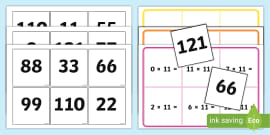 KS2 Times Table Maths Bingo Game: 6, 7, 8 And 9 - Twinkl