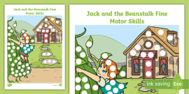 Jack And The Beanstalk Magic Bean Pattern Worksheet