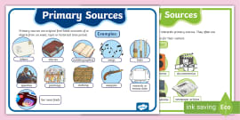 What Are Primary And Secondary Sources? - Answered - Twinkl Teaching Wiki