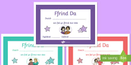 What is Friend in Welsh? The Welsh Word for Friend - Twinkl