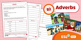 Adverbs Activity Sheet