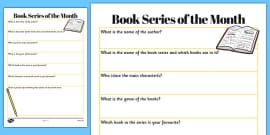 Book Review Template KS2 - Primary Resources (teacher made)