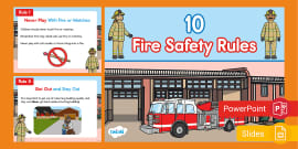 Fire Safety PowerPoint for K-2nd | Fire Prevention Week