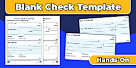 Check Writing Practice Slips