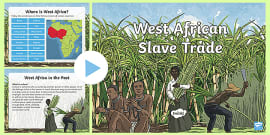 Transatlantic Slave Trade Activity - Triangular Trade Route