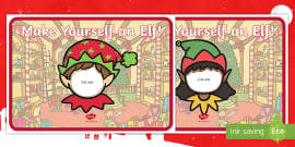 Elf Yourself Christmas Craft Activity | Primary Resources