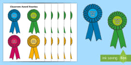 Sports Day Award Rosettes (teacher made)