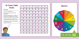 10 Times Table Bingo - Multiplication - Maths (teacher Made)