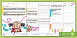 The Amazing Brain Worksheet - What's in Your Brain Activity Twinkl