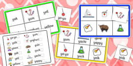 Sound Bingo and Lotto Game - Primary Resource (teacher made)