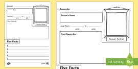 Blank Fact Sheet Template from images.twinkl.co.uk