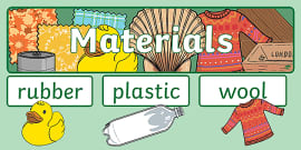 Properties of Materials Posters - KS1 Science Resources