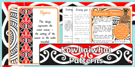 Kowhaiwhai Borders - (teacher made)