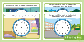 Modelling Dough Time Mat (teacher made) - Twinkl