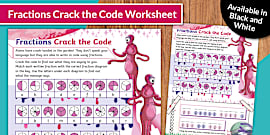 Crack the Code Worksheet / Worksheet