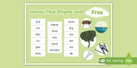 Words Ending in -ox Word Mat (Teacher-Made) - Twinkl