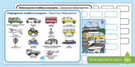 FREE! - Środki transportu | Słownictwo polsko-ukraińskie