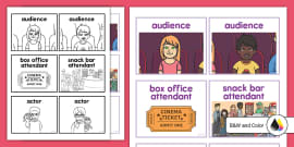 Puppet Theater Dramatic Play Cutouts Teacher Made Twinkl