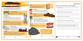 How Coal is Formed – Activity Sheet (teacher made)