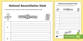 National Reconciliation Week Colouring Sheets and Posters