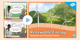 Renewable Energy Poster (teacher made)