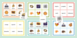 Autumn Themed Bingo (teacher Made) - Twinkl