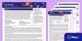 Year 3 Science Hot, Hot Heat Lesson 1 Sensing Heat - Twinkl