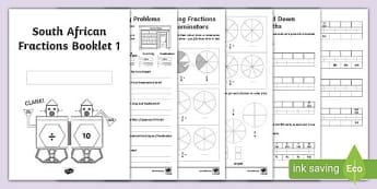 fractions mathematics grade 5 south africa