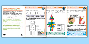 Autumn Block 3: Shape - Year 1 2D and 3D Shapes White Rose Maths