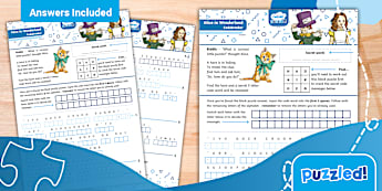 Alice in Wonderland Quotes Code Breaker | Twinkl Puzzled