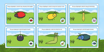 Minibeast Playdough Mats - Number Playdough mat, playdough resources, numeracy, numbers, playdough,  knowledge and understanding of the world, investigation, living things, snail, bee, ladybird, butterfly, spider