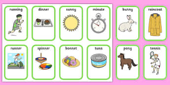 Medial 'n' Playing Cards - speech sounds, phonology, articulation, speech therapy, dyspraxia