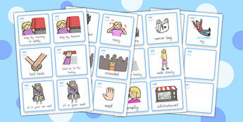 Visual Cards for Autistic Children | Picture Cards