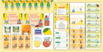 Stand cu limonadă – Joc de rol pentru preșcolari | Twinkl