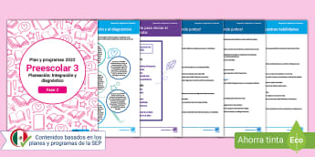 Planeación de integración y diagnóstico: Preescolar 3