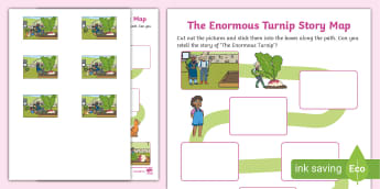 Enormous Turnip Story Early Years (EYFS), Story, Turnip