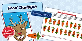 Christmas Rudolph • Twinkl.co.uk