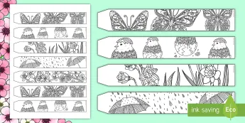 Spring Paper Chain Paper Chain Crafts | twinkl.co.uk