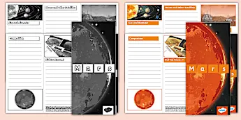 Mars Space Resources | twinkl.co.uk