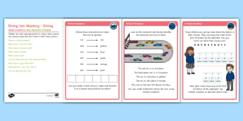 Ordinal Numbers Activities for Year 1 and Year 2 - Maths