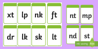 Phoneme Frames - Phase 4 Phonics - KS1 Primary Resources