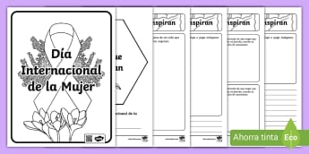 Material educativo sobre el Día Internacional de la Mujer